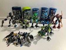 LOTTO LEGO BIONICLE 8695 8728 8916 8917 8920 8994 SET INCOMPLETI + PEZZI SPARSI