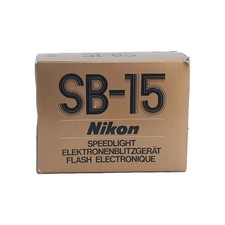 Nikon SB-15 Speedlight Shoe Mount Flash No. 948906