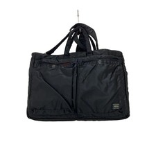 Borsa a tracolla Porter Tanker in nylon nero vintage autentica