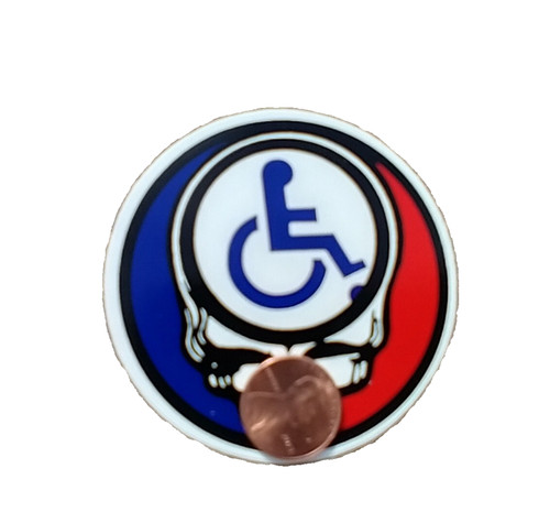 Adesivo decalcomania hippy