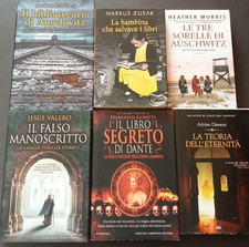 LIBRI NARRATIVA - LOTTO 6 ROMANZI STORICI