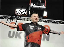 Nathan Aspinall Freccette Vice Mondiali 19/20 foto personale 20x27 autografo originale