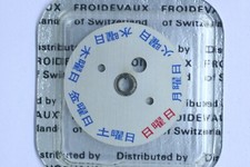 Seiko Indicateur de jour Day indicator disk 6206B Seikomatic kanji NOS