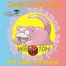 Leggende ZA Slowpoke in una palla preziosa codice seriale Pokémon Center in Giappone
