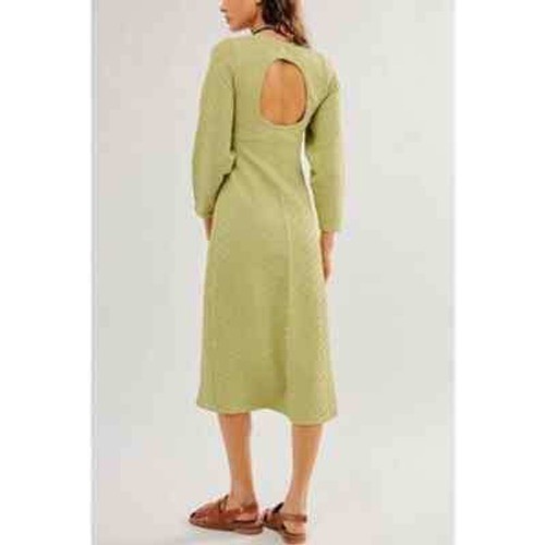 Abito midi free people - people, verde