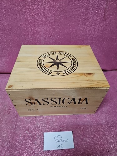 Sassicaia 2020 cassa legno - sassicaia,