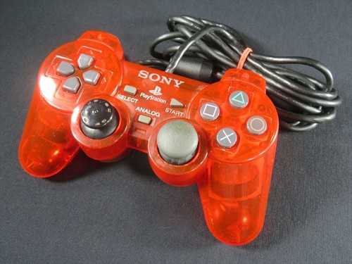 Controller dual shock ps2 - controller, 2