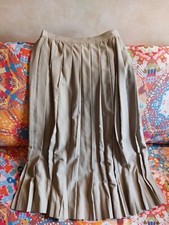 Gonna Vintage Marella Taglia 44 Beige Chiaro