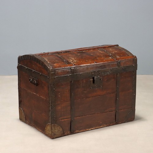 Baule antico rovere tinto - rovere,