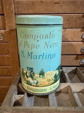 Scatola Latta Vintage Composto