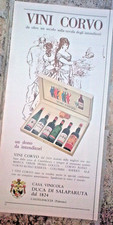 Pubblicità_1965_VINI CORVO Casa Vinicola DUCA DI SALAPARUTA Casteldaccia-Palermo