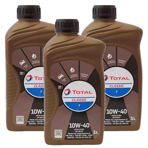 Total classic 10w40 litri - total,