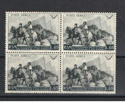 San marino 1949 garibaldi - marino,