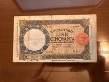 BANCONOTA LIRE 50 LUPETTA