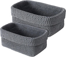 2 Pcs Cestini Portaoggetti