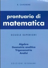 Prontuario di matematica -