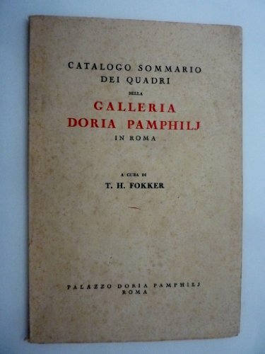 Catalogo sommario dei quadri - sommario,