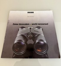 catalogo inglese CARL ZEISS