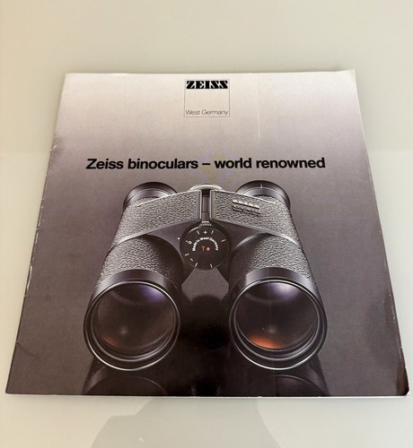 Catalogo inglese carl zeiss - catalogo,