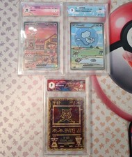 3 Carte Pokemon Graad MEW
