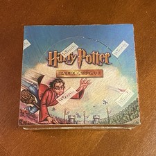 Quidditch Cup Booster Box Sealed Harry Potter TCG Tear In Seal