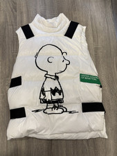 Smanicato Benetton con stampa Charlie Brown