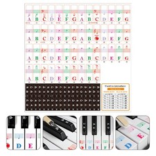  3 Set Adesivi Piano Keyboard