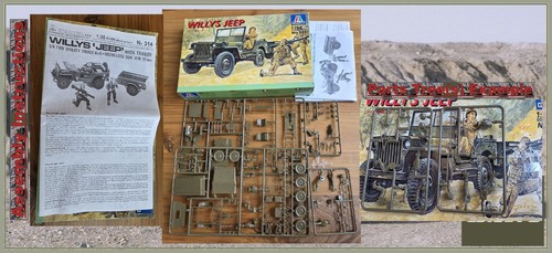 Jeep willys italeri con - jeep,