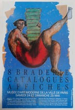 [AFFICHE D'ART] Andriana CAVALLETTI: Plaisir de lire #Musée d'Art Moderne #Paris