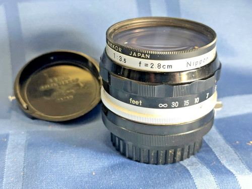 Nikon nikkor auto - nikon, f/2.8cm