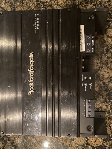 Amplificatore punch rockford - punch,