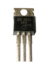 2x IRF9521 IOR MOSFET CAN.P 60V 6A n.2 pz.