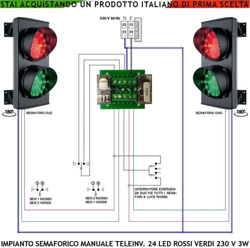 Impianto semaforico garage - semaforico,