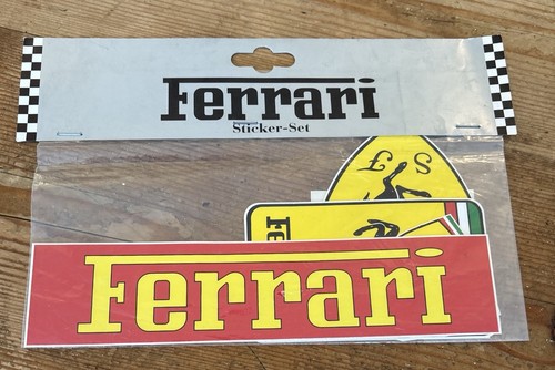 Vtg autocollants ferrari - vtg,