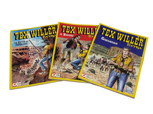Tex willer extra 1 - tex, n°1-2-3
