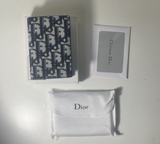 Dior Blue White Logo Pattern