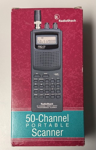 Radio shack pro - pro-70, scanner