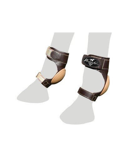 Skid boots cuoio
