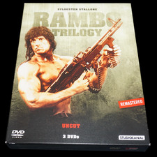 Rambo 1-3 Trilogy (DVD)Komplett - Digital Remastered - Sylvester Stallone(UNCUT)