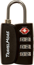 Lucchetto TSA Con Indicatore Di Apertura per Valigia, Zaino, Borsa Da Viaggio, E