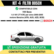 KIT BOSCH 4 Filtri tagliando