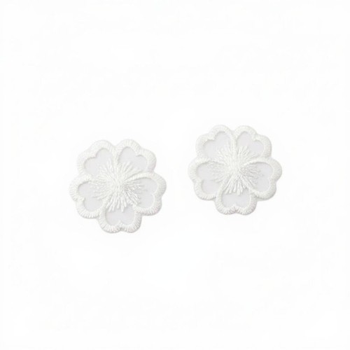 Toppa fiore pizzo applique - toppa, pizzo,