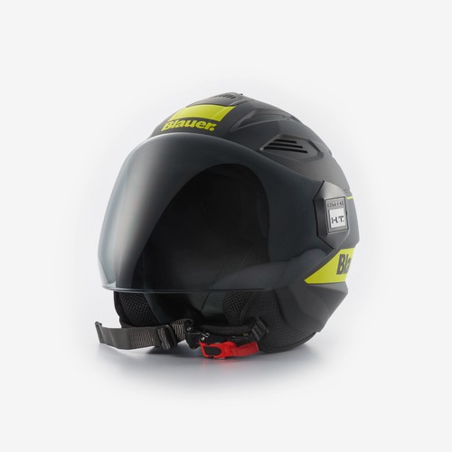 Casco jet blauer brat - jet, nero