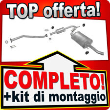 Scarico Completo per FIAT DUCATO II 2.8 JTD senza CAT. 2002-2006 Marmitta +Tubo