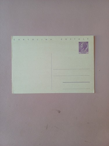 Cartolina intero postale lire - postale,