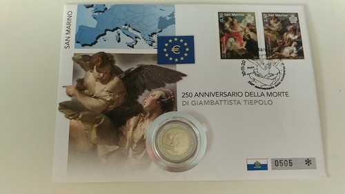 Euro numisbrief san - 2,