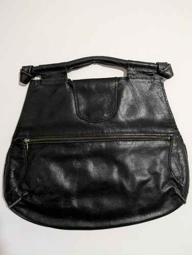 Borsa pelle nera - borsa, bag