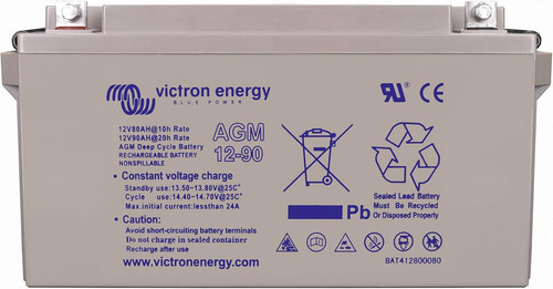 Agm 90ah volt batteria - agm,