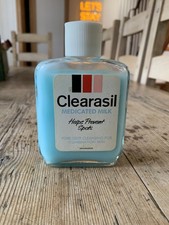 Vintage 1980s Glass Clearasil