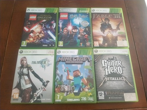 Lot jeux xbox 360 - lego, star